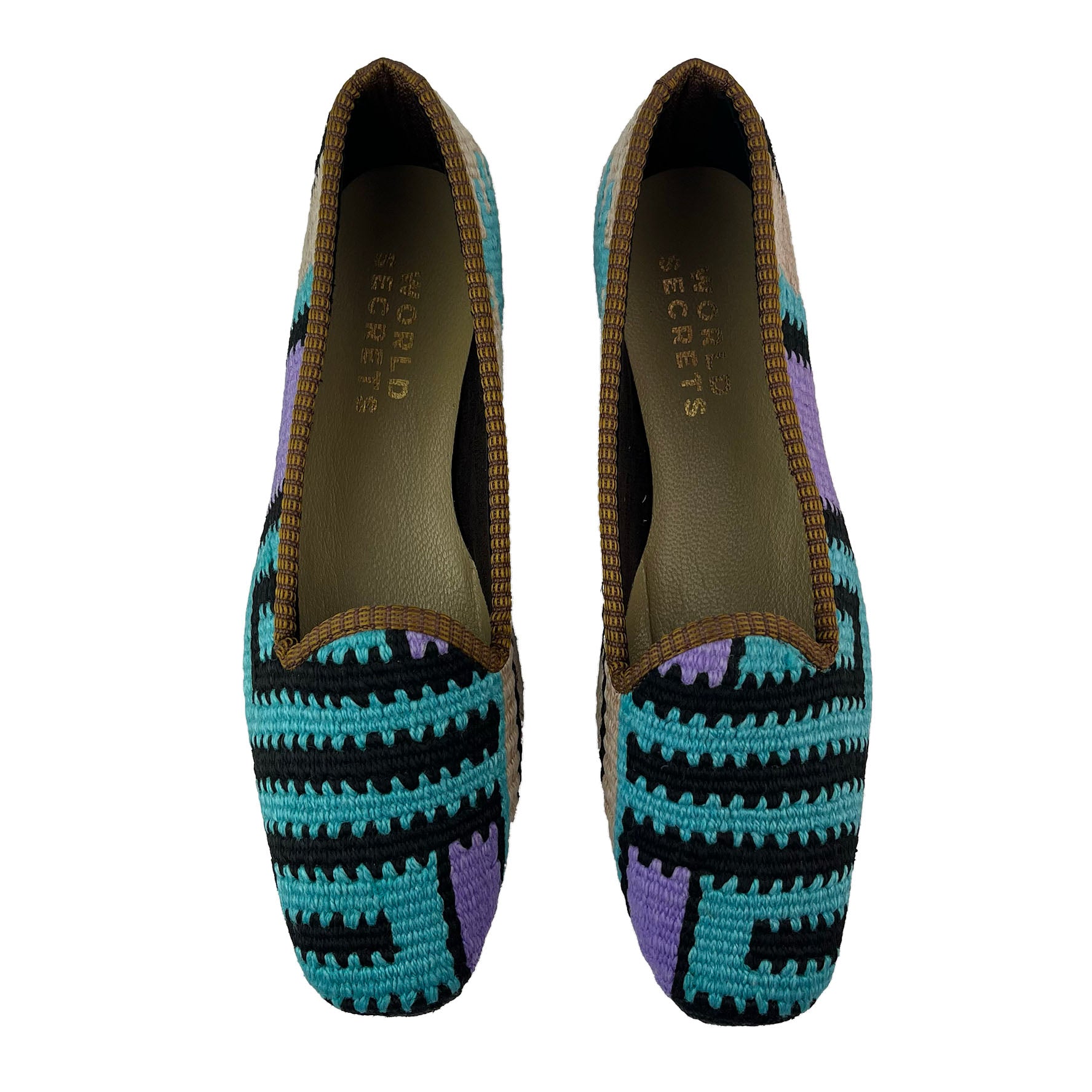 Checker - UK 7 Ladies Kilim Shoe