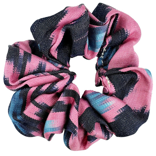 Pink Parton - Ikat Scrunchie