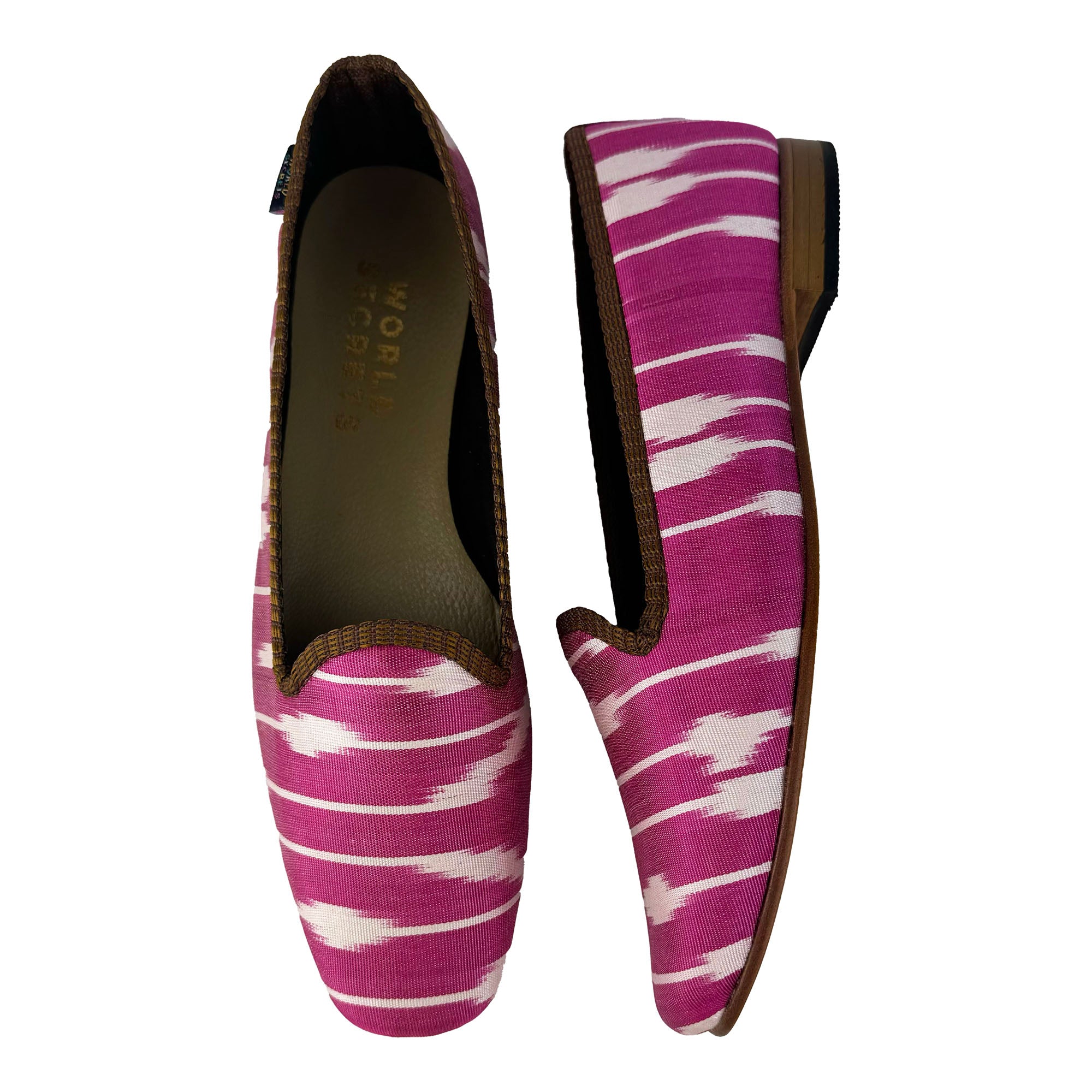 Raspberry Pink - Ikat Shoes