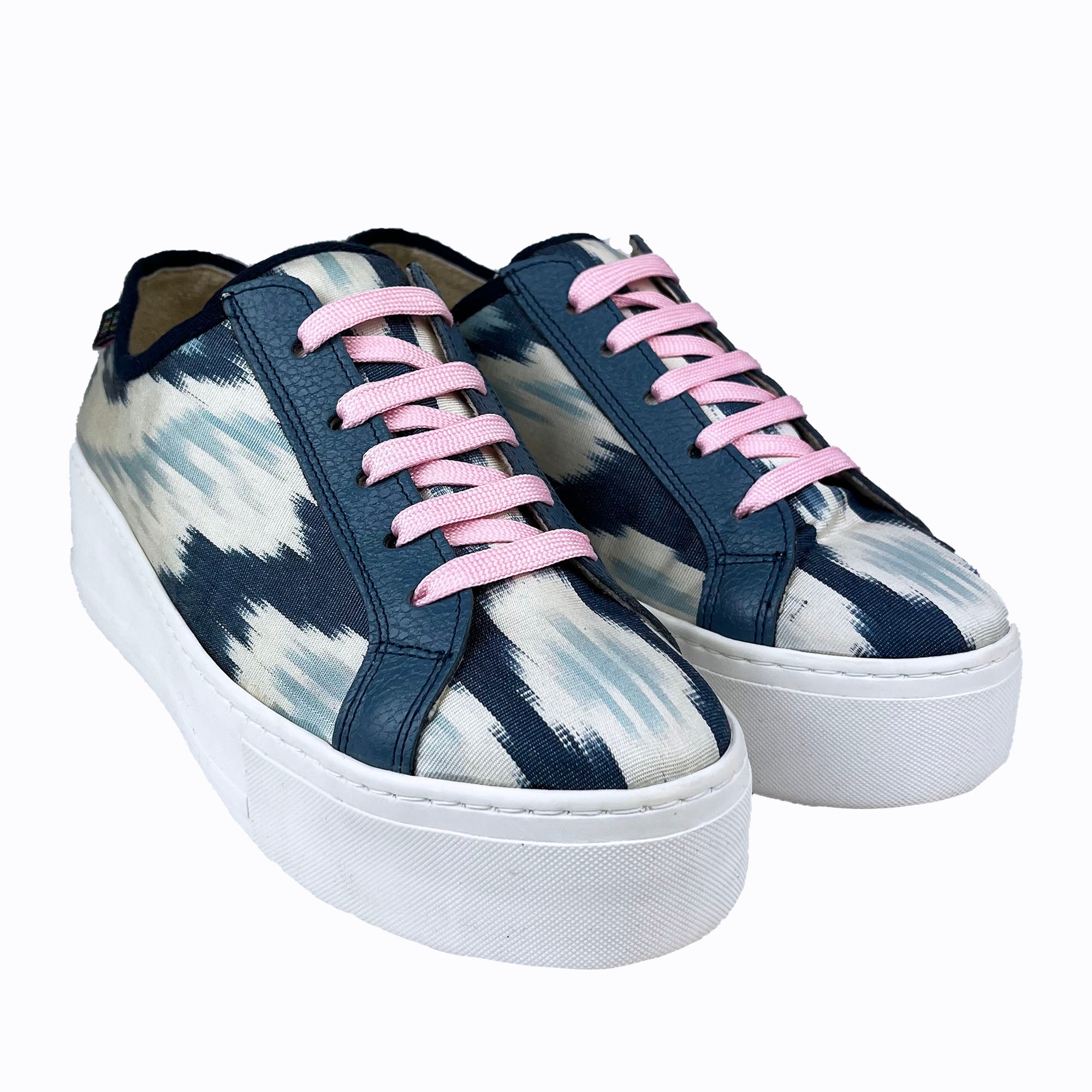 Navy - 'High Flyer' Sneakers