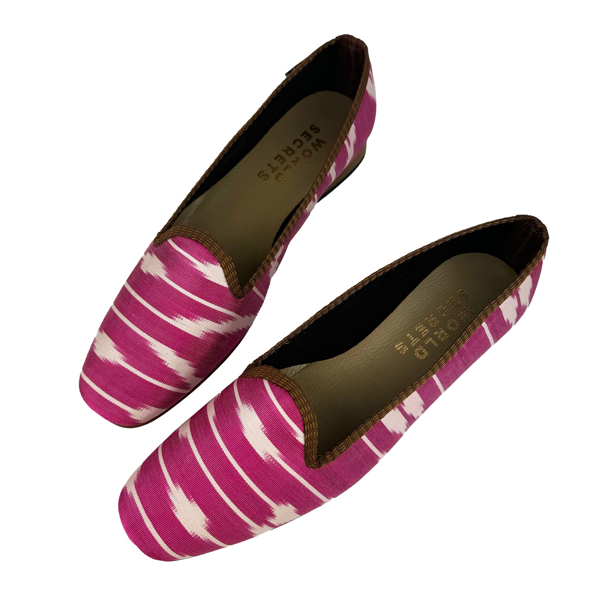 Raspberry Pink - Ikat Shoes