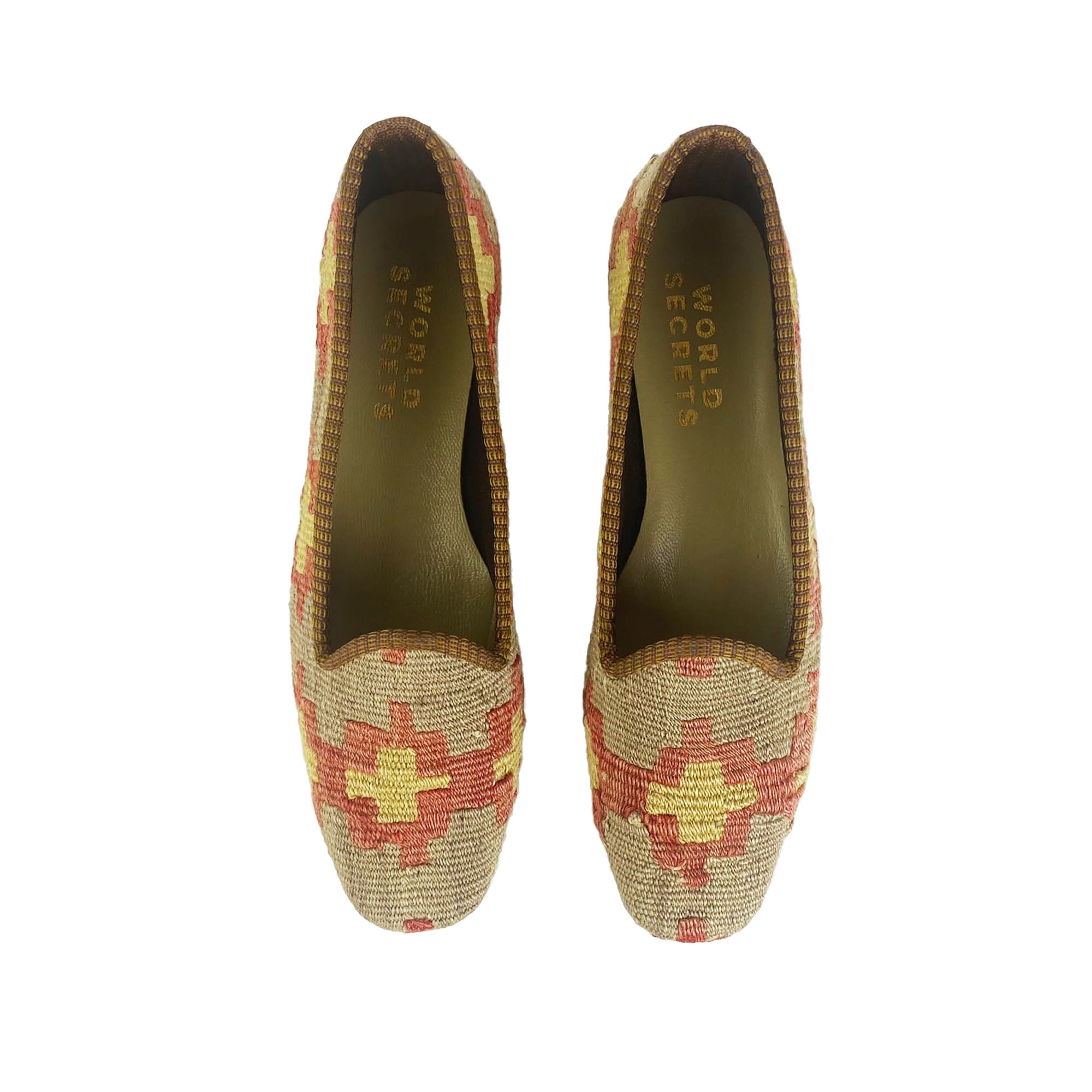 Leaf - UK 6 Ladies Kilim Shoe