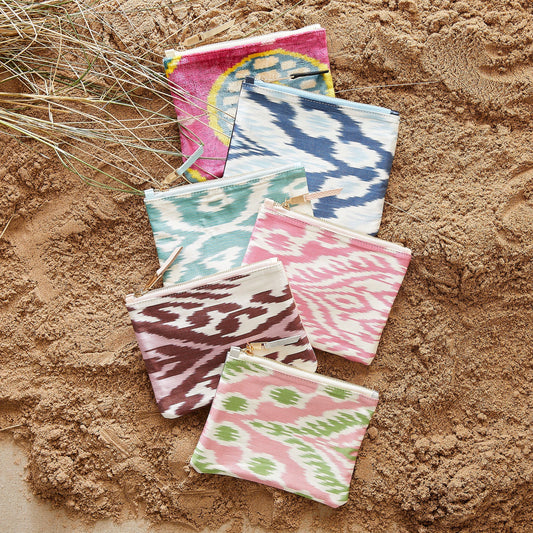 Velvet - Ikat Silk Clutch