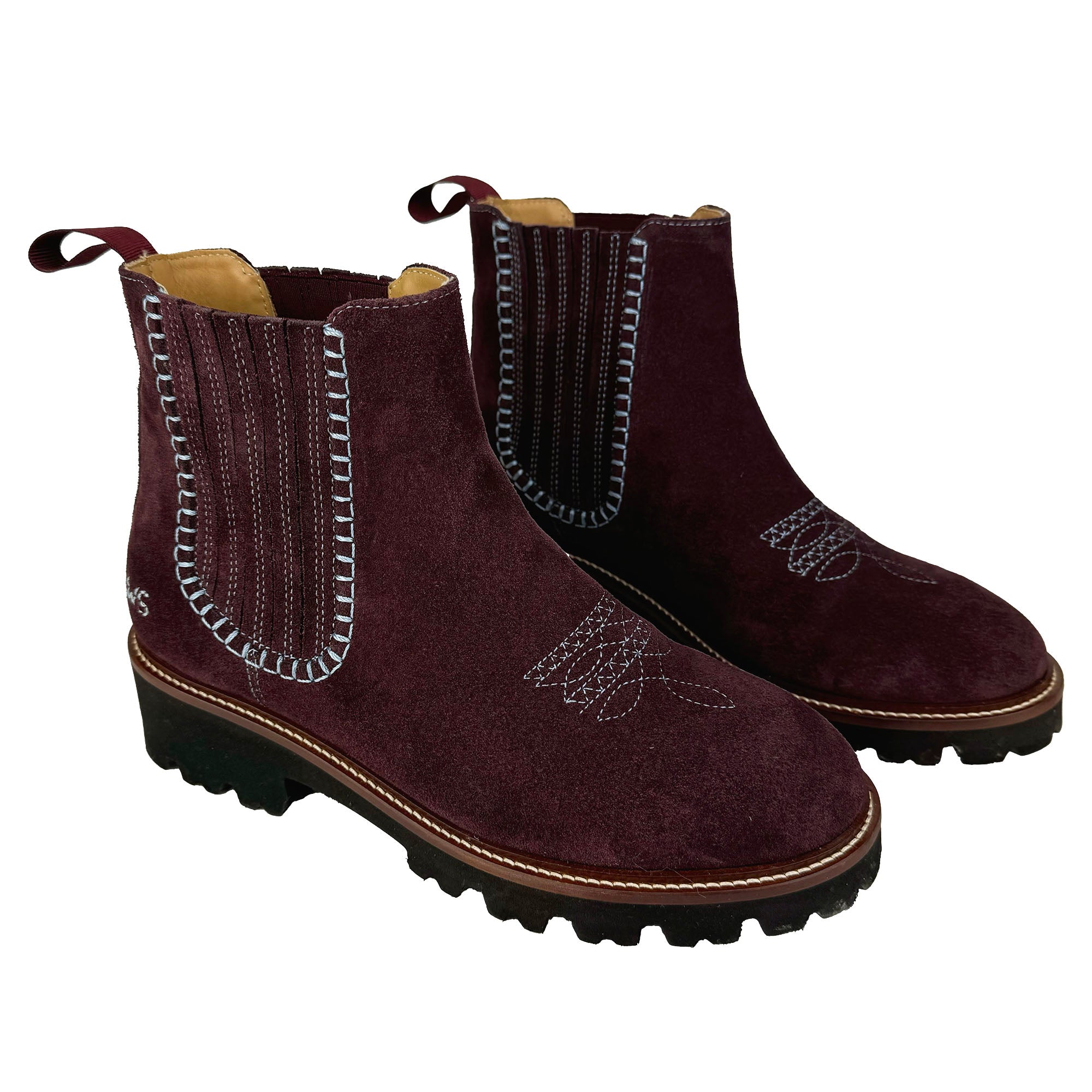 Ranch Boots - Merlot