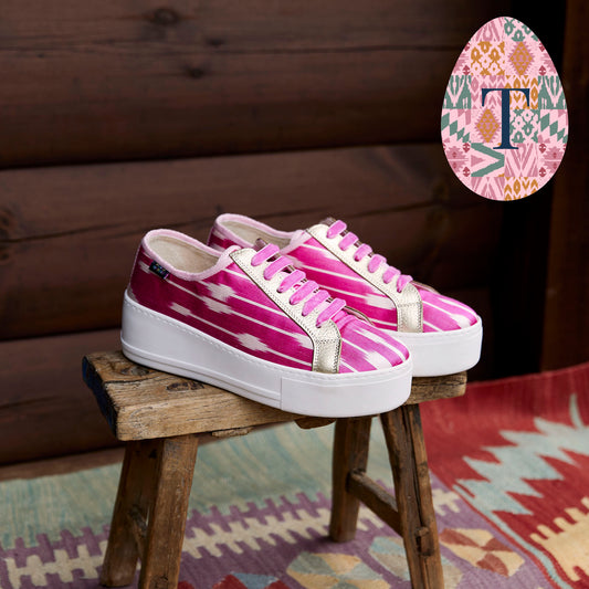 Berry - 'High Flyer' Sneakers