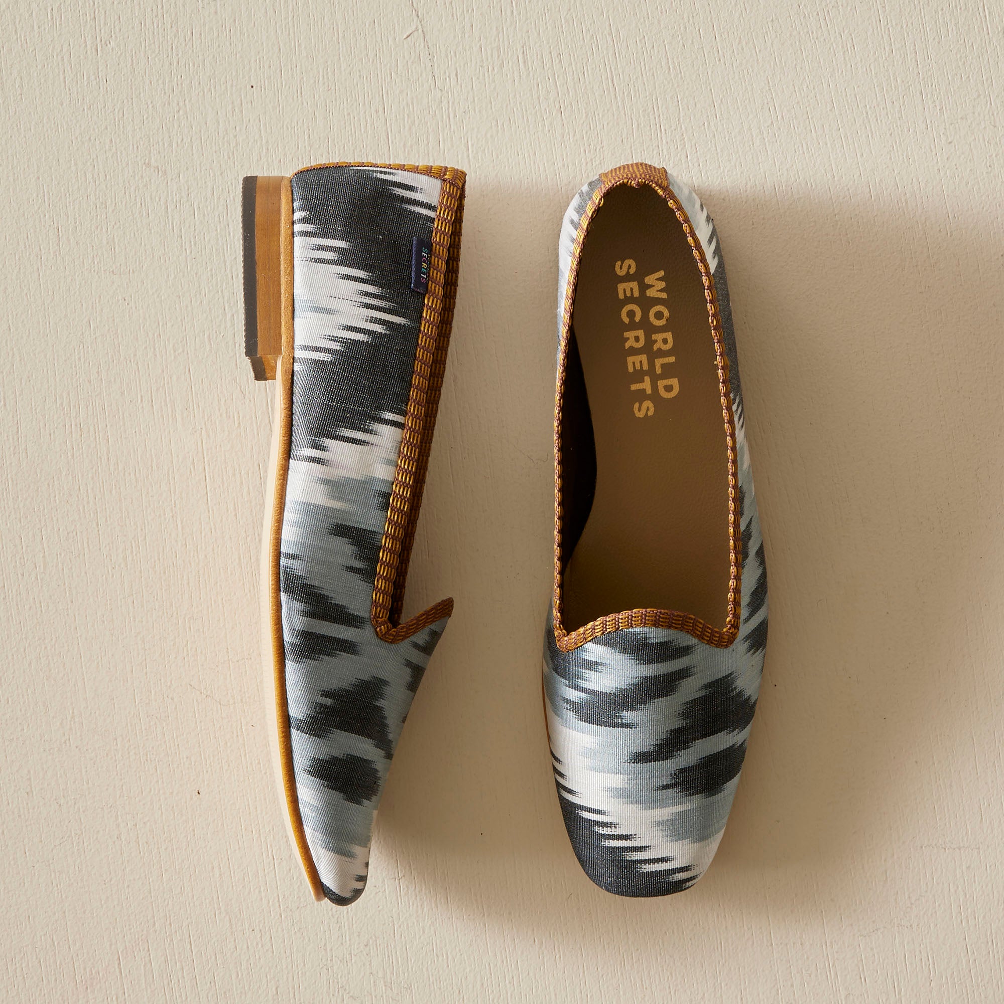 Silver Light - Ikat Shoes