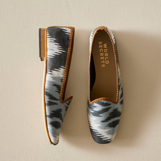 Silver Light - Ikat Shoes