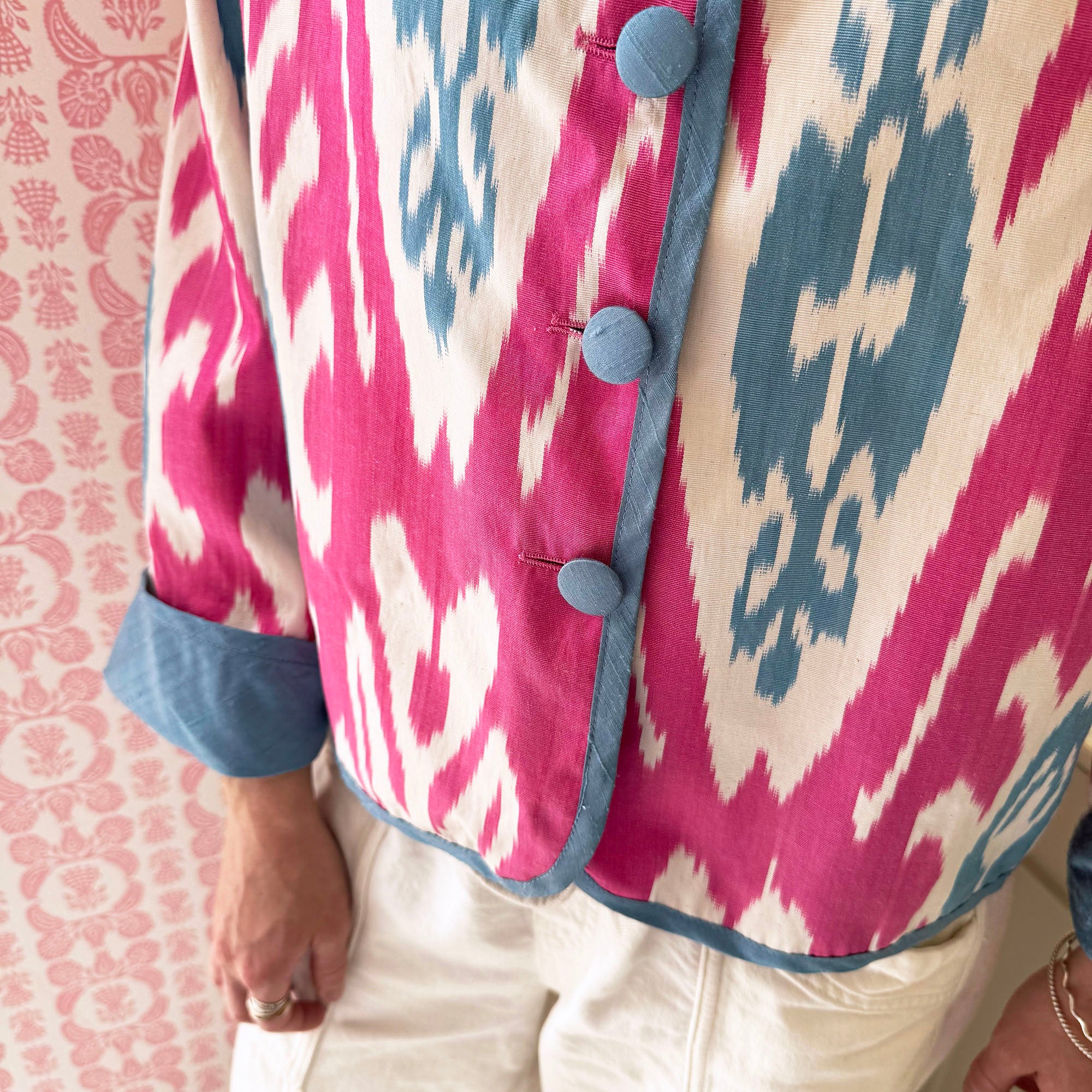 Kiwi Punch Ikat Jacket - Browne & Daughters Collaboration