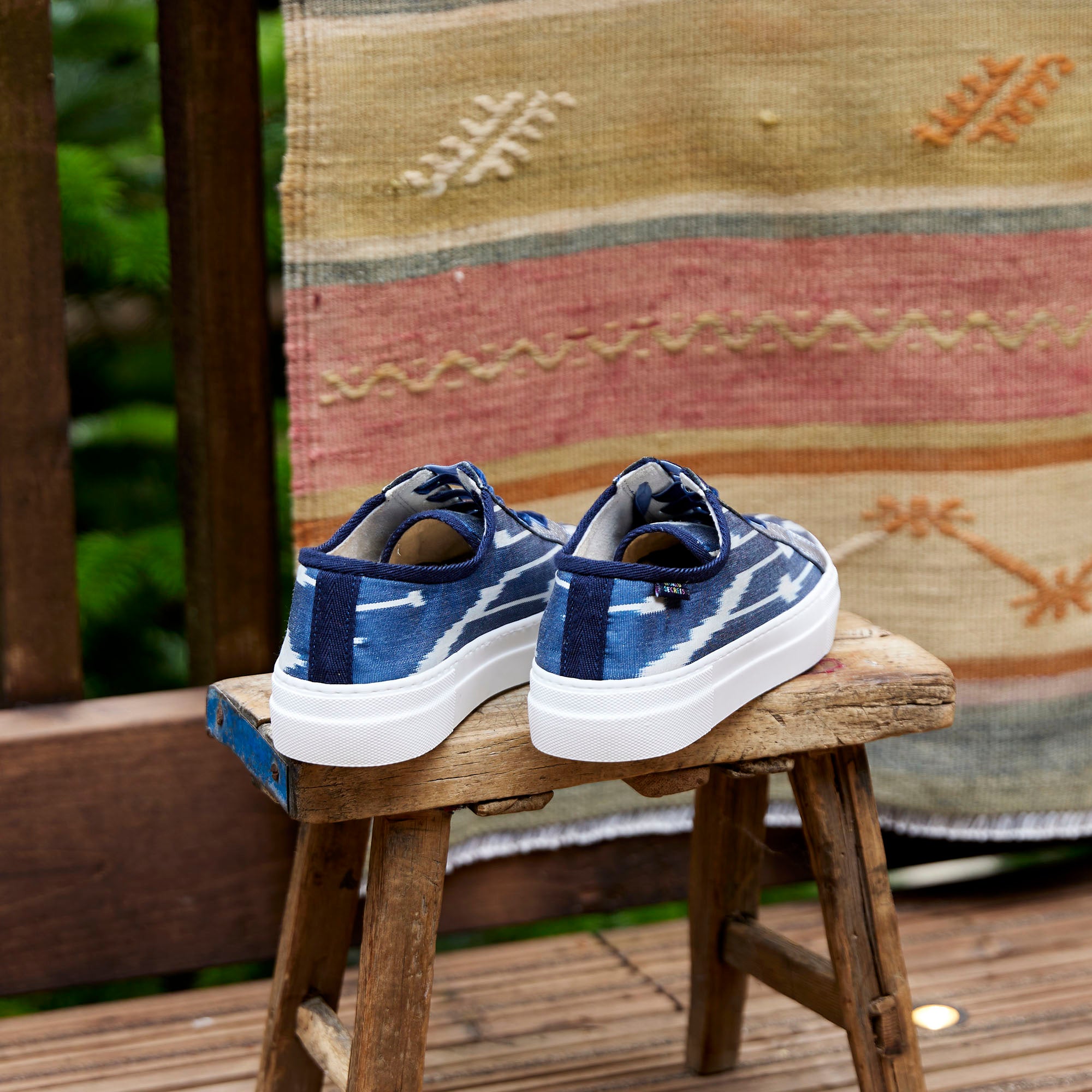 Midnight Blue - 'She Who Dares' Sneakers