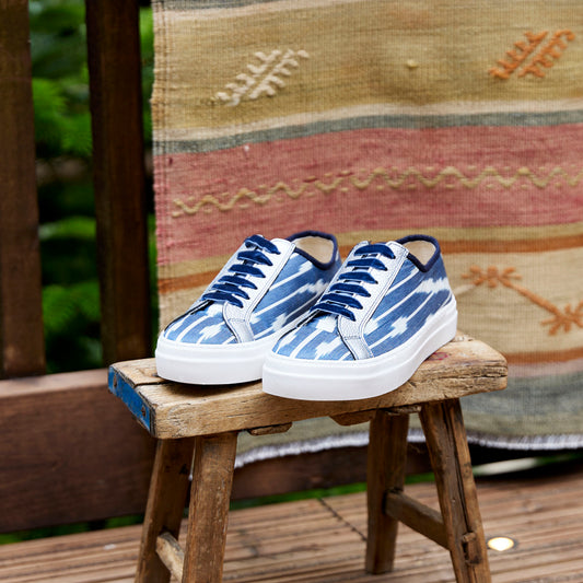 Midnight Blue - 'She Who Dares' Sneakers