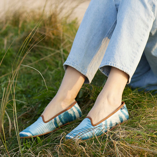 Raspberry Rain - Ikat Shoe