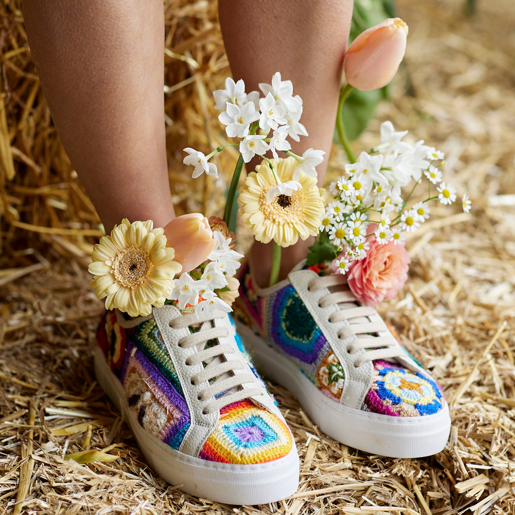 Busy Hands, Calm Minds - Limited Edition 'She Who Dares' Sneakers