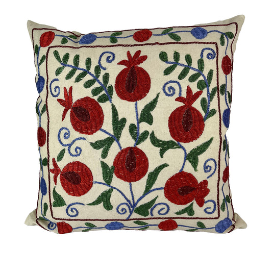 Cherry - Suzani Cushion