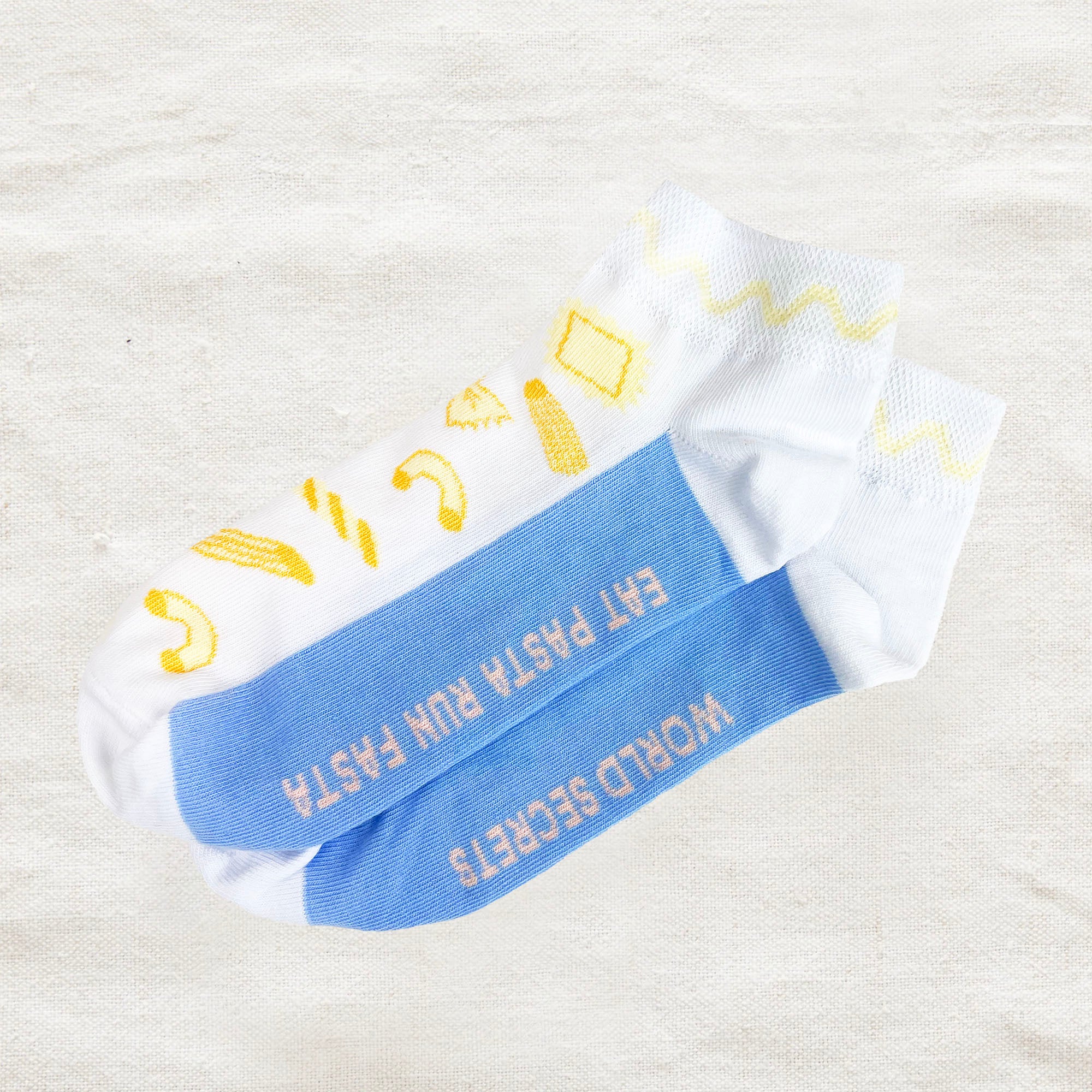 Eat Pasta Run Fasta - Sunshine Socks