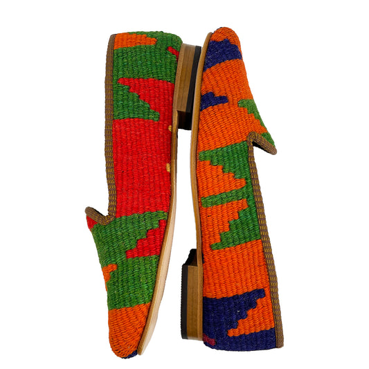 Stone - UK 5 Ladies Kilim Shoe