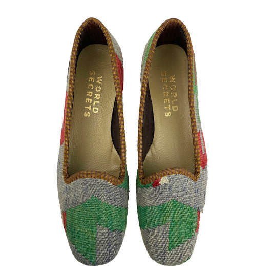 Antique - UK 5 Ladies Kilim Shoe
