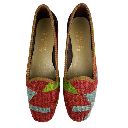 Bark - UK 4 Ladies Kilim Shoe