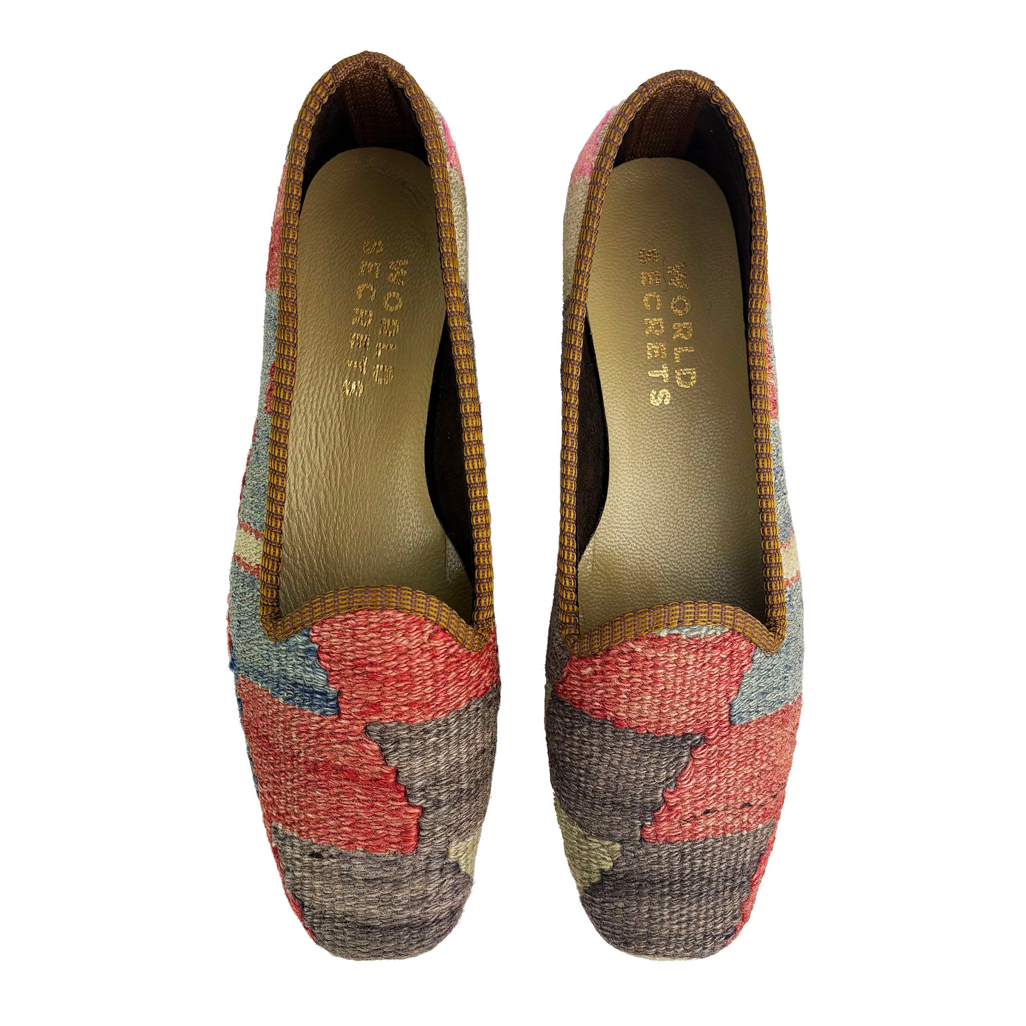 Flamingo - UK 7 Ladies Kilim Shoe