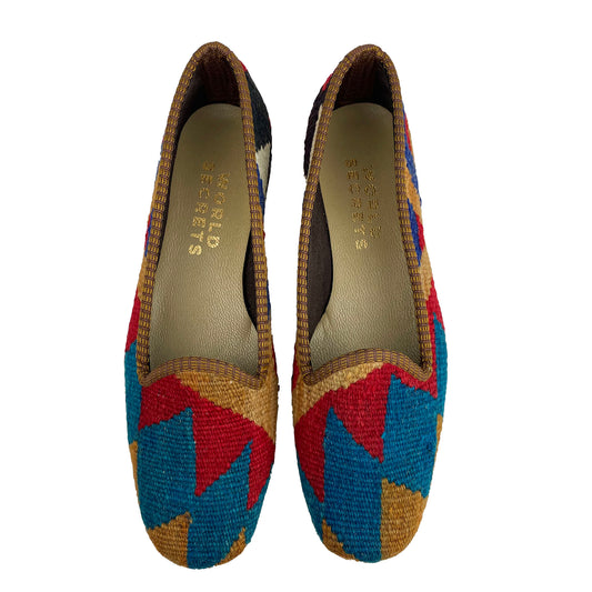 Aztec - UK 5 Ladies Kilim Shoe