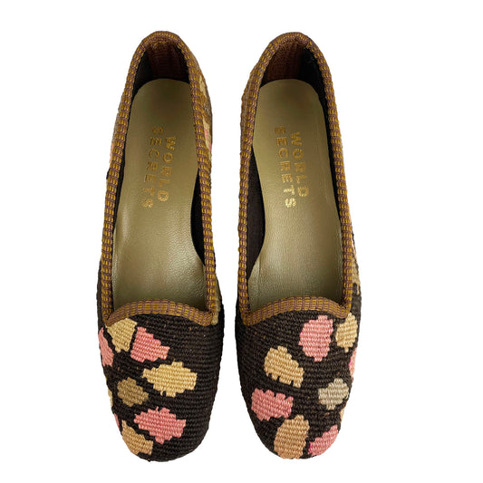 Petal - UK 3 Ladies Kilim Shoe
