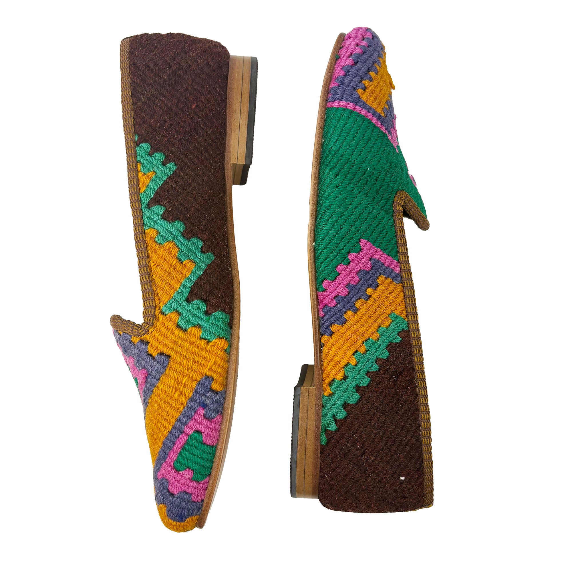 Raspberry - UK 6 Ladies Kilim Shoe