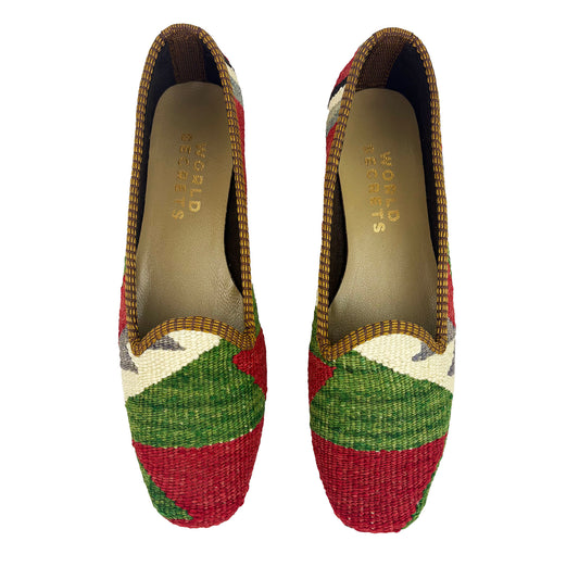 Puzzle - UK 6 Ladies Kilim Shoe