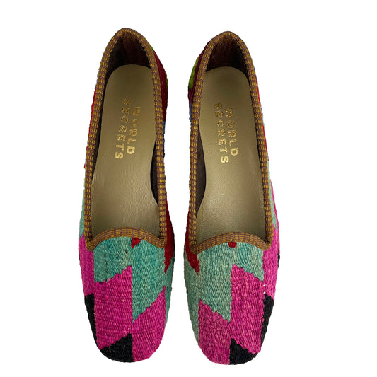 Bonfire - UK 5 Ladies Kilim Shoe