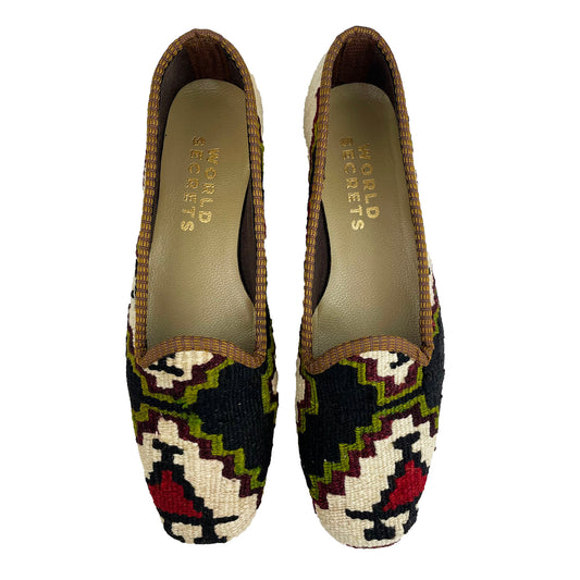 Oat - UK 5 Ladies Kilim Shoe