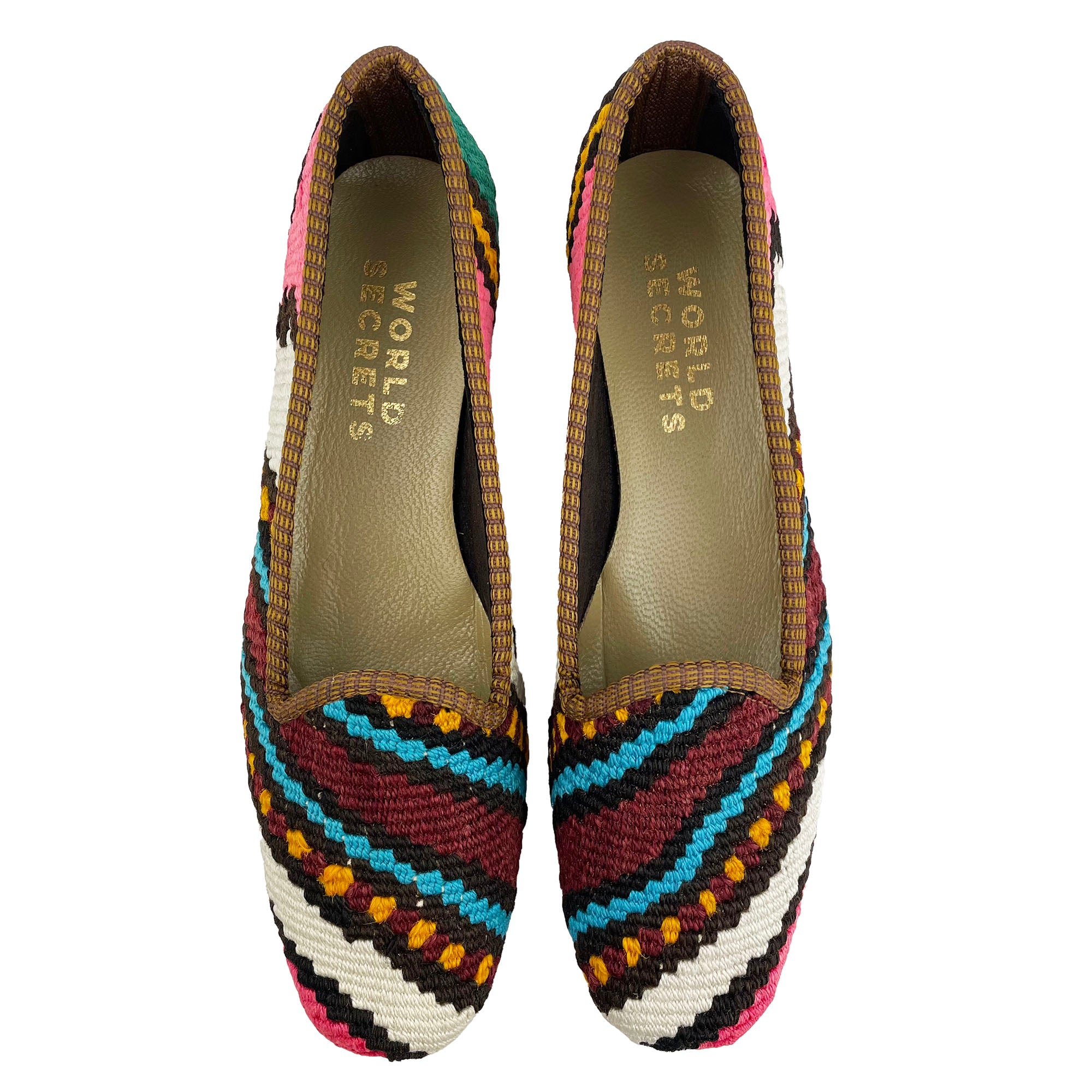 Fire - UK 6 Ladies Kilim Shoe