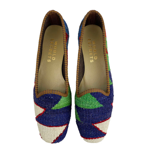 Flower - UK 5 Ladies Kilim Shoe
