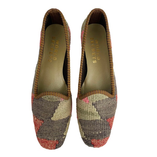 Ocean - UK 4 Ladies Kilim Shoe