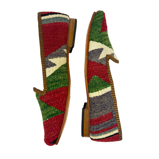 Puzzle - UK 6 Ladies Kilim Shoe