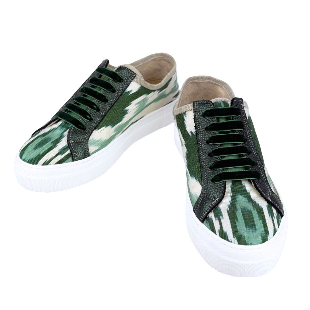 Emerald Green - 'She Who Dares' Sneakers