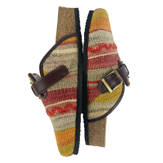 Sand Castles- UK 7 Ladies Carpet Clog