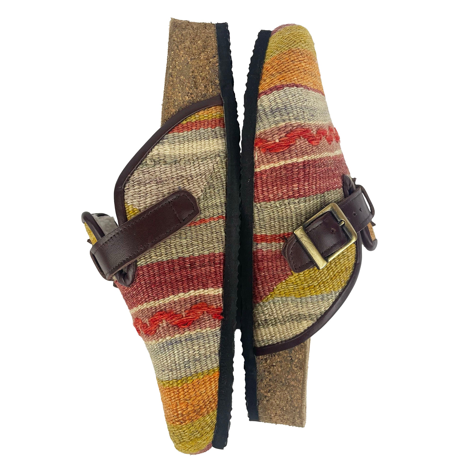 Sand Castles- UK 7 Ladies Carpet Clog