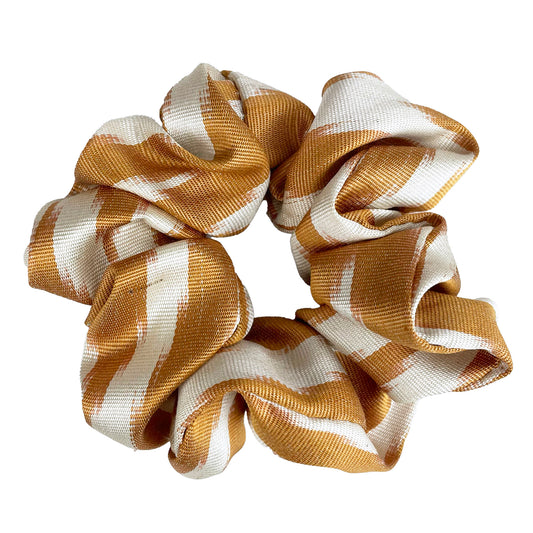 Golden Sands - Ikat Scrunchie
