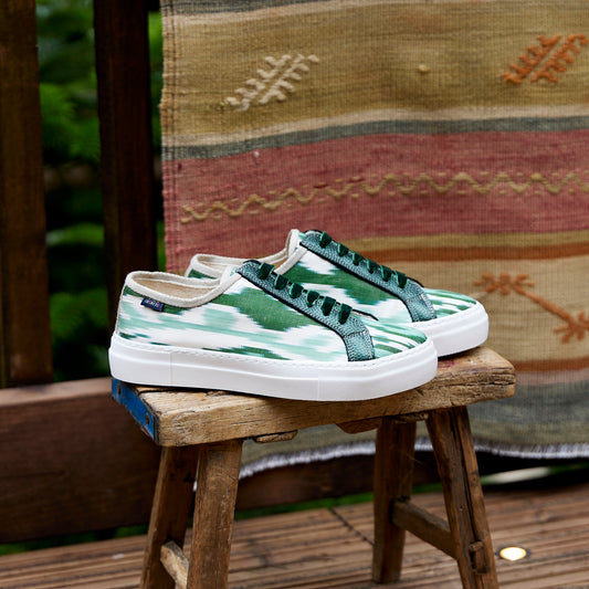 Emerald Green - 'She Who Dares' Sneakers