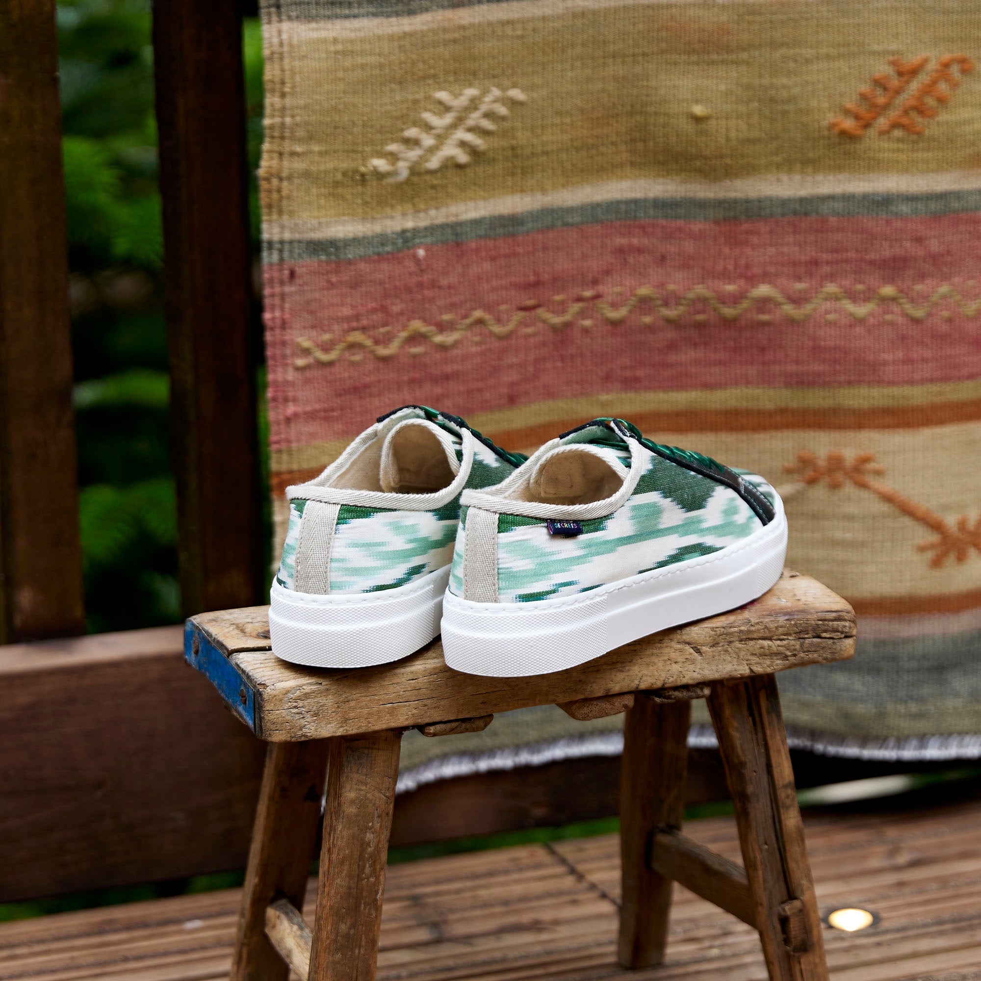 Emerald Green - 'She Who Dares' Sneakers