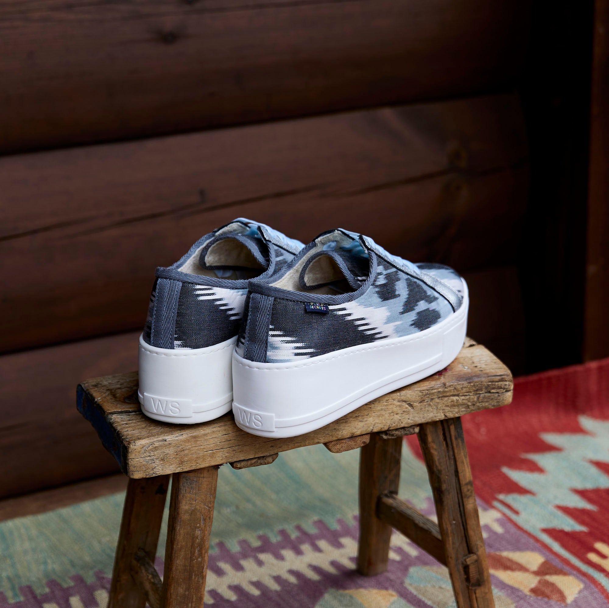 Silver - 'High Flyer' Sneakers