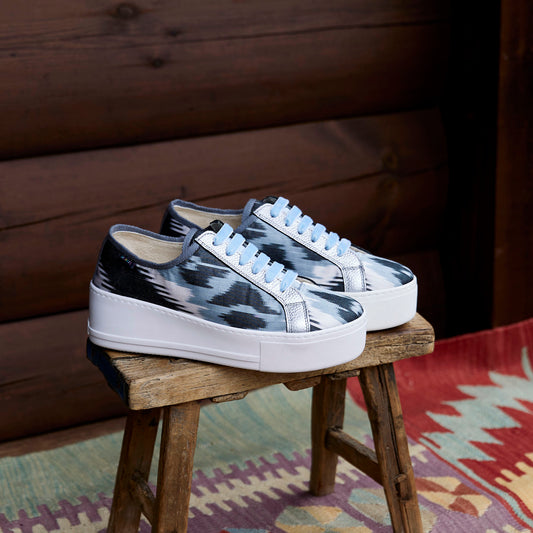 Silver - 'High Flyer' Sneakers