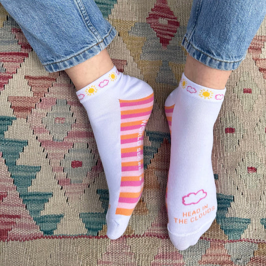 Head in the Clouds - Sunshine Socks