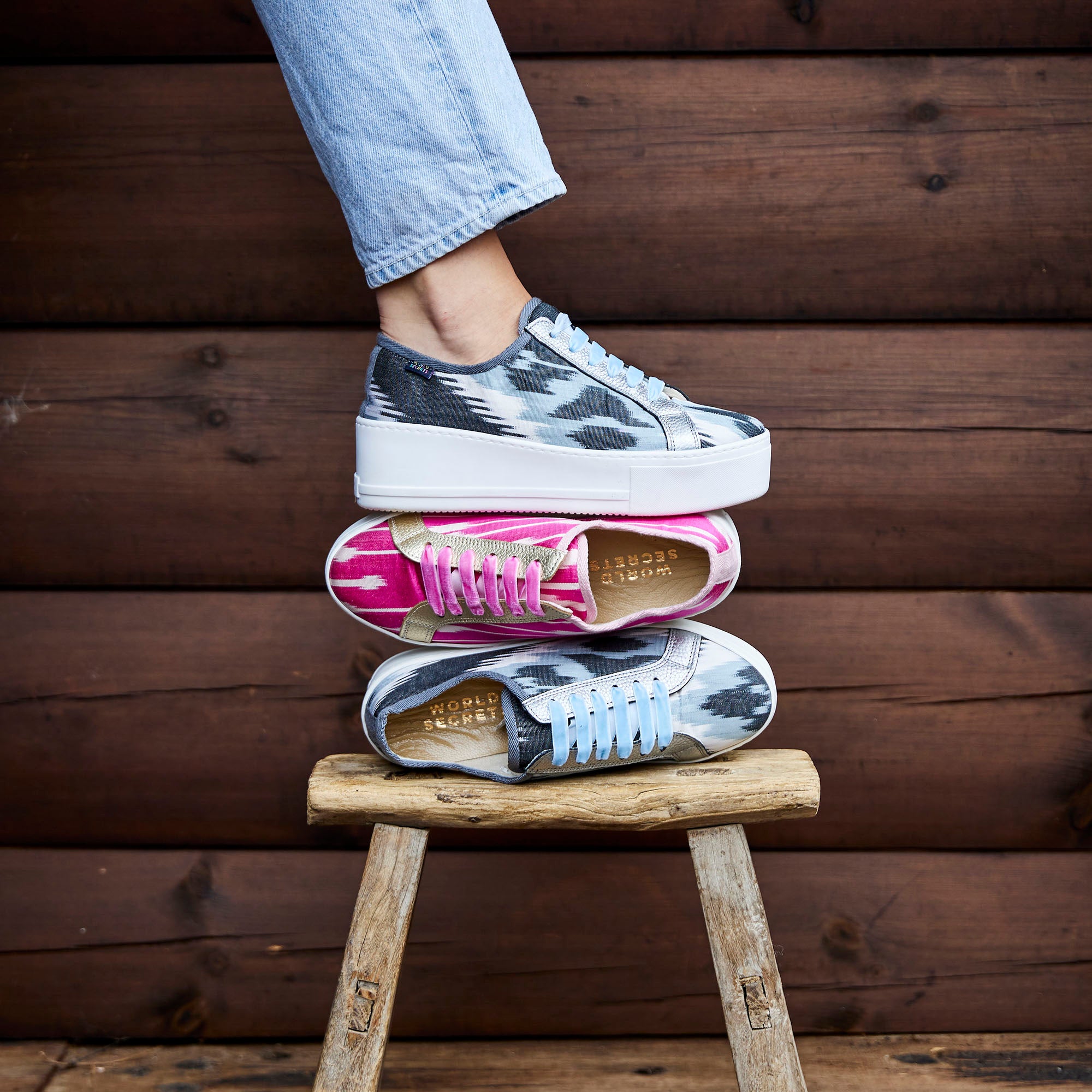 Berry - 'High Flyer' Sneakers