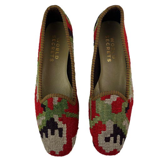 Bright - UK 6 Ladies Kilim Shoe