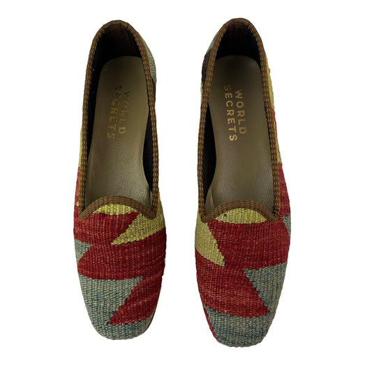 Castle - UK 6 Ladies Kilim Shoe