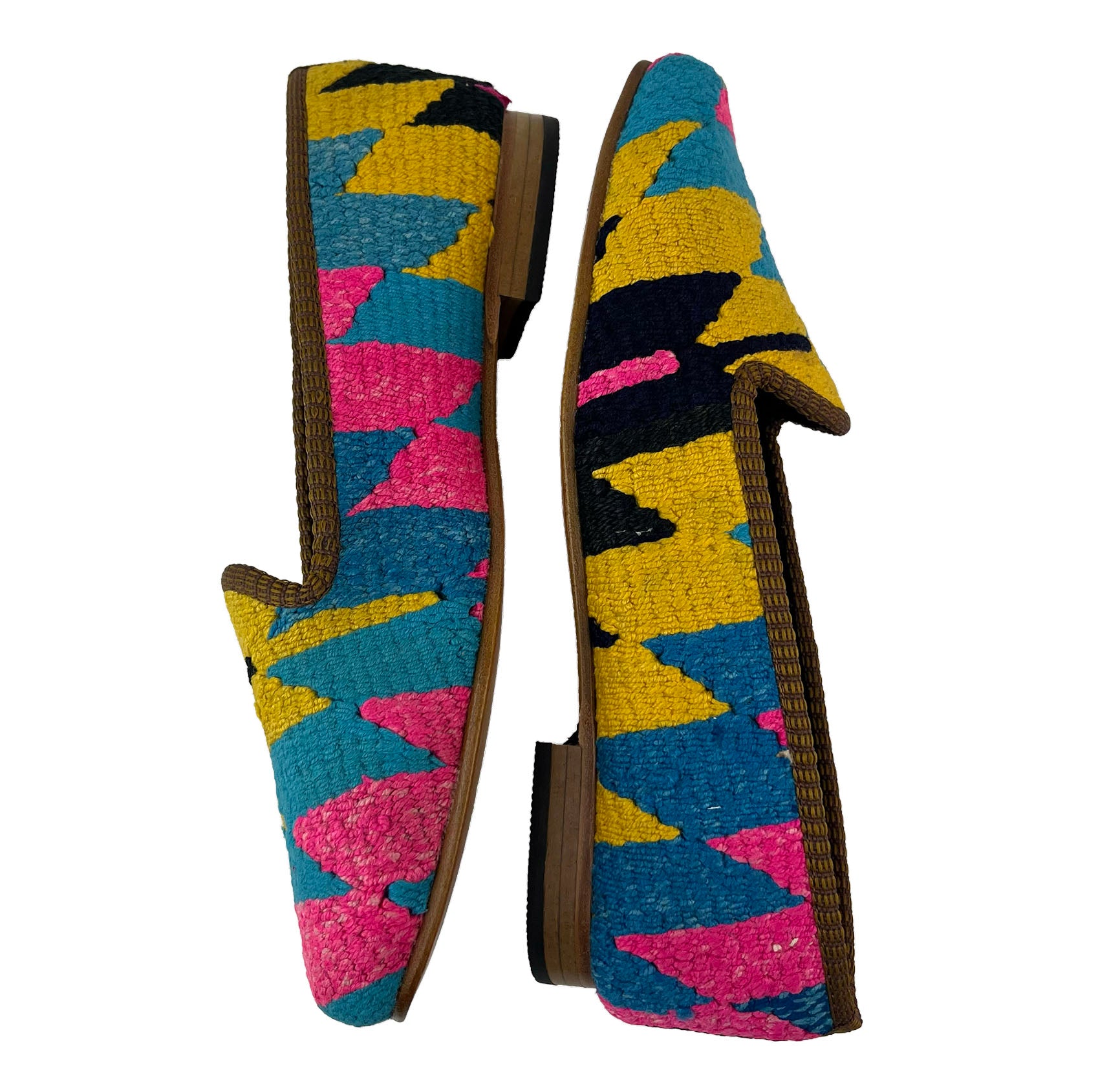 Brick - UK 5 Ladies Kilim Shoe