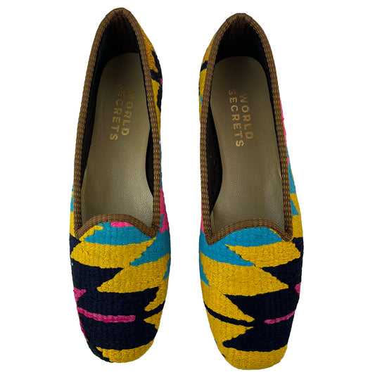 Rome - UK 8 Ladies Kilim Shoe