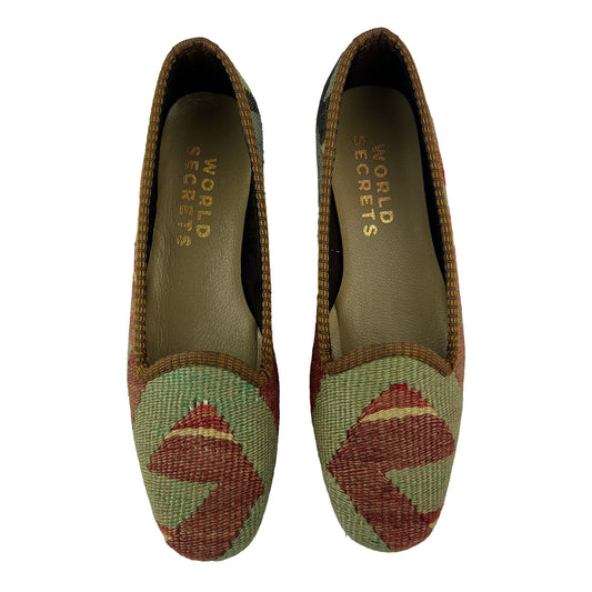 Pastel - UK 3 Ladies Kilim Shoe