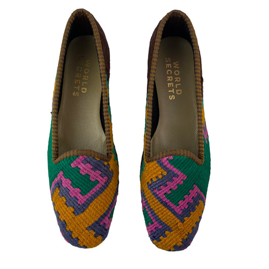 Fir - UK 6 Ladies Kilim Shoe