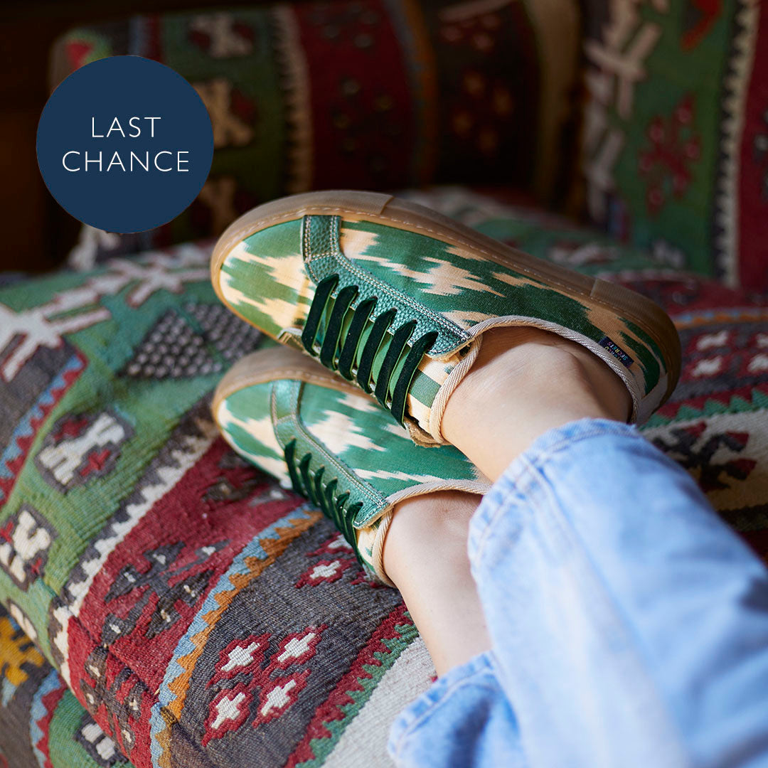 Green Duttons - 'She Who Dares' Sneakers