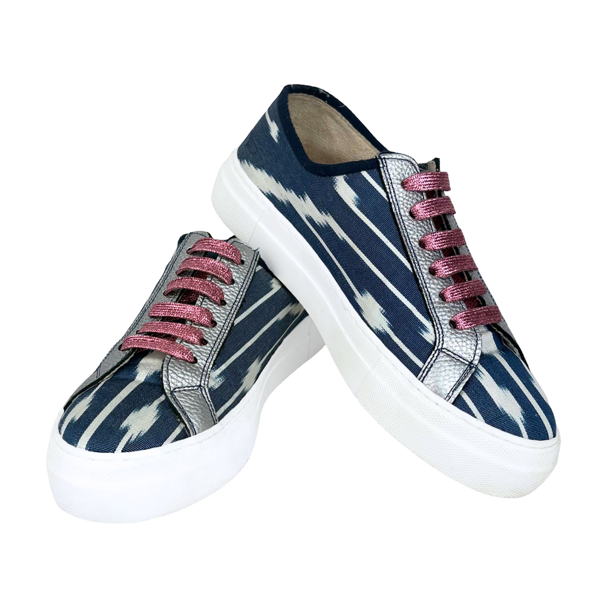 Midnight Blue - 'She Who Dares' Sneakers